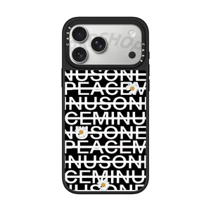Từ Màu Đen Nền Nghệ Thuật Phông Chữ Gương Ốp Lưng Điện Thoại Cứng Cho IPhone 17 Pro Max 17 Air 15 14 13 12 11 16 Plus Vỏ Chống Sốc