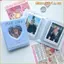 Giá đỡ Photocard MONOSTYLE, với 36 túi Album thẻ tình yêu Mini 3 Inch, Trái tim tình yêu PVC rỗng Photocard Binder Photocard Bộ sưu tập