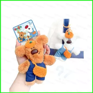 PS1 Ngẫu Nhiên Một Dễ Thương Beret Chó Sang Trọng Mặt Dây Chuyền Quà Tặng Cho Bạn Gái Ba Lô Trang Trí Móc Khóa Đồ Chơi nhồi Bông Bộ Sưu Tập SP1