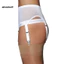 MIC _ Perspective Thắt lưng nữ Garter có thể điều chỉnh sáu kẹp Garter Leg Harness Phụ kiện cho tuần trăng mật