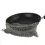 Ziyulinyuk Vòng Vệ Sinh Nhà Bếp Thép Không Gỉ Bụi Chainmail Chà Phụ Kiện Có Thể Tái Sử Dụng Lưới Giặt Dụng Cụ Vệ Sinh Cho Gia Đình VN