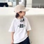 Áo thun bé trai dáng rộng tay ngắn phong cách Mỹ, trẻ em 2026, size trung & lớn ENWC