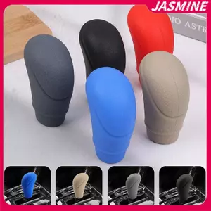 JASMINE Đa Năng Xe Bánh Răng Dịch Chuyển Núm Bao Silicon Chống Trơn Trượt Hướng Dẫn Sử Dụng Xe Hơi / Bánh Răng Trực Tiếp Dịch Chuyển Vỏ Bảo Vệ Phụ Kiện Nội Thất Ô Tô JASMINE