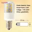 Chiếu sáng tủ lạnh YOFFOR Đầu nối E12 E14 110V 220V Đèn LED gia đình sáng