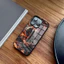 BK-1 Anime Demon Slayer Ốp Lưng Điện Thoại IPhone 16 15 14 Pro 11 13 12 Mini 6 8 7 Plus Kính Thiết Kế Sang Trọng Cove
