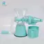 1 CÁI Hướng dẫn sử dụng Máy ép trái cây Silicon Hút đáy Máy ép trái cây quay tay Dễ dàng lưu trữ Di động Hướng dẫn sử dụng Bóp nước ép đỏ