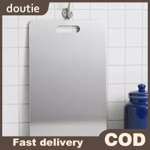 Doutie Thép Không Gỉ Thớt BPA Free Chống Trầy Xước Thớt Cho Gia Đình Nhà Bếp Hàng Ngày Thịt Rau Cắt VN