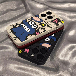 Ốp Lưng IPhone 13 15 11 17 16 12 14 ProMax  Nền graffiti cá sấu xanh đậm 7 8Plus XR X XS Max