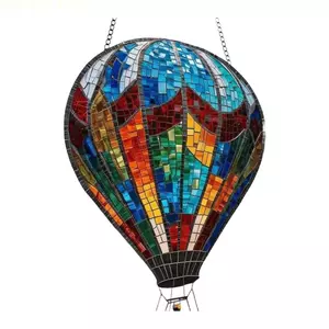 {WELV}Colorful Hot Air for Balloon Pendant: Charming for Acrylic Home Decor!