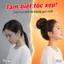 🔥Giá sốc🔥Búi Tóc Giả Tròn Dễ Kẹp|Dây Cột Tóc Giả Xoăn Thẳng Bồng Bềnh|Phụ Kiện Búi Tóc Nhanh Sợi Chịu Nhiệt