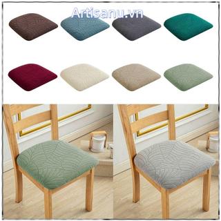 ARTISSANU Tay áo ghế Jacquard, Vỏ bọc ghế có thể tháo rời co giãn, Chống bẩn có thể giặt được Chống thấm nước không có tựa lưng Bảo vệ ghế