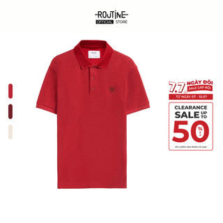 Áo Polo Nam Ngắn Tay Patch Trang Trí Form Fitted - Routine 10F24POL016R1