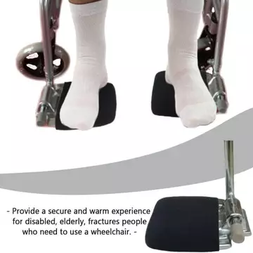 Warmwing Xe Lăn Để Chân Bao Miếng Lót Chân Thay Thế Xe Lăn Tựa Chân Bao Đa Năng Xe Lăn Phần Chống Trơn Trượt Tấm Bảo Vệ VN