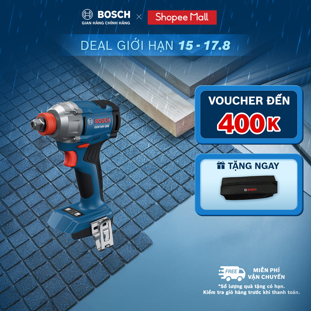 Máy bắt ốc vít Bosch GDX 18V-285