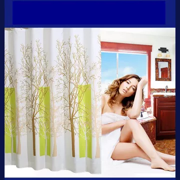 Rèm Tắm Nhiều Màu Rèm Cửa Polyester Dày Treo Rèm Phân Vùng Rèm Tắm Phòng Tắm Chống Thấm Nước Cur