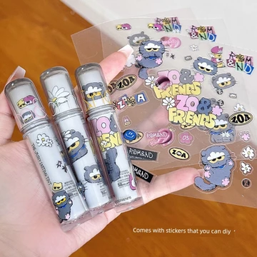 son romand son romand blur Hàn Quốc Hàn Quốc romand Kwon Ji-Dragon 's Cat Zoa Co-Branded Juice Lip Glaze 2.0 Bộ