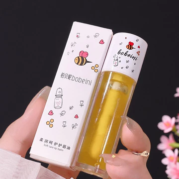 Bobeni Bee Lip Oil Water Gloss Glass Trong Suốt Son Bóng Khô Nứt Lột Nữ Dudu Lip Balm Nam Nữ