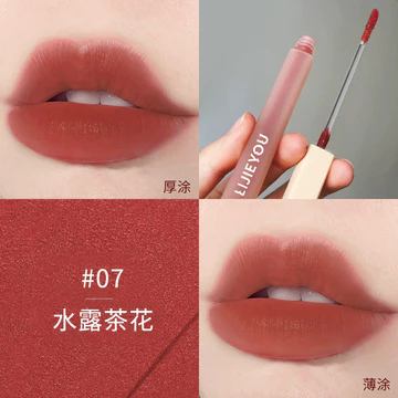 [Bán chạy] Water Mist Water Gloss Mirror Lip Gloss Lip Gloss Female Matte Lipstick Lip Gloss Chinese English Foreign