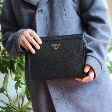 Women's Vintage PU Leather Shoulder Bag – Black