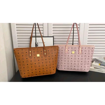 2026MCM Cũ Hoa Tote Túi Hoa Cũ Túi Nữ Túi Du Lịch Túi Đầm Túi Mẹ Túi Retro Cũ Túi Hoa Tinh Tế Người Nổi Tiếng JVNJ