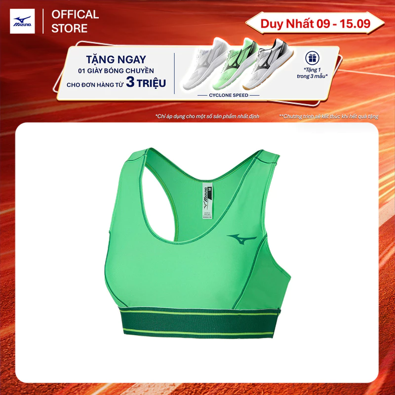 Áo Tennis NỮ STARGAZER BRA - Đen Xanh 62GAD20037 — ảnh 1