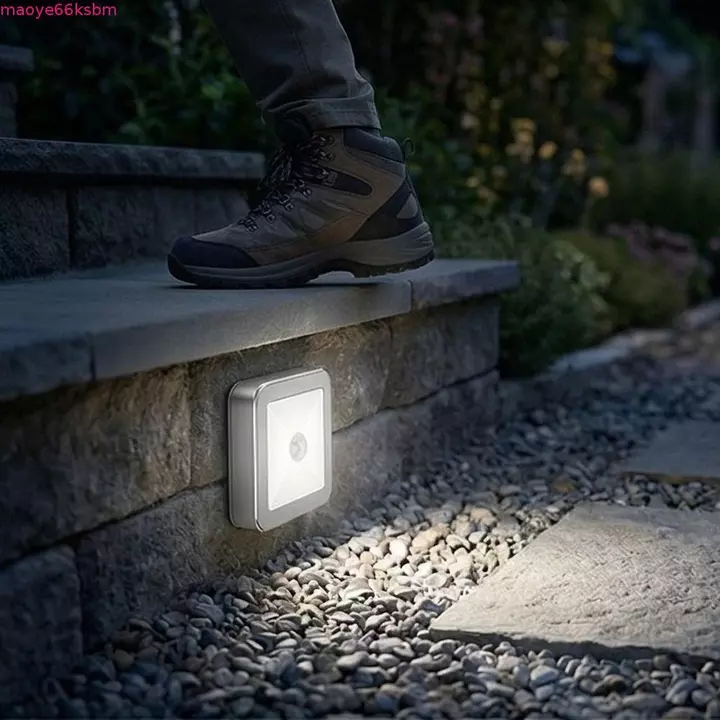 Đèn ngủ LED thông minh ZORVEX, Cảm biến cảm biến chuyển động tiết kiệm năng lượng Đèn ngủ, Đèn ngủ Đèn LED treo tường chạy bằng pin Đèn ngủ hoạt động bằng pin Phòng ngủ