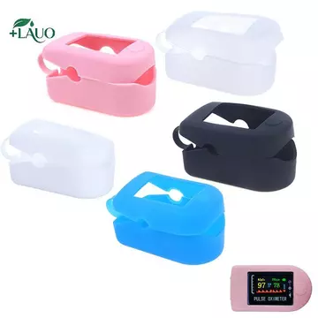 Springevenstar Túi Bảo Quản Silicon Kẹp Ngón Tay Máy Đo Oxy Vỏ Bảo Vệ Máy Đo Oxy Y Tế Giá Đỡ Bảo Vệ Ngón Tay Xung Bảo Vệ Braet Springevenstar