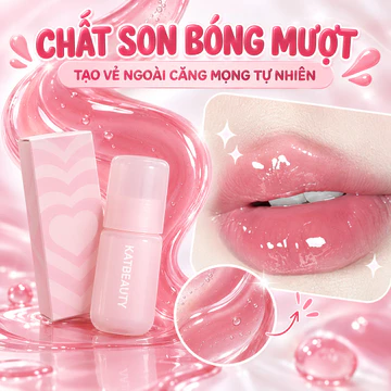 Son Bóng Pha Lê Thạch Gương Nước – Dưỡng Ẩm Plumping, Tint Màu, Chăm Sóc Môi Trang Điểm