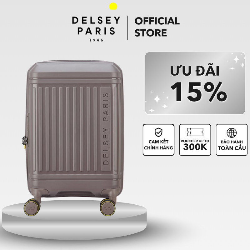 Vali kéo Lutece - Vali Delsey Paris cao cấp bảo hành chính hãng quốc tế