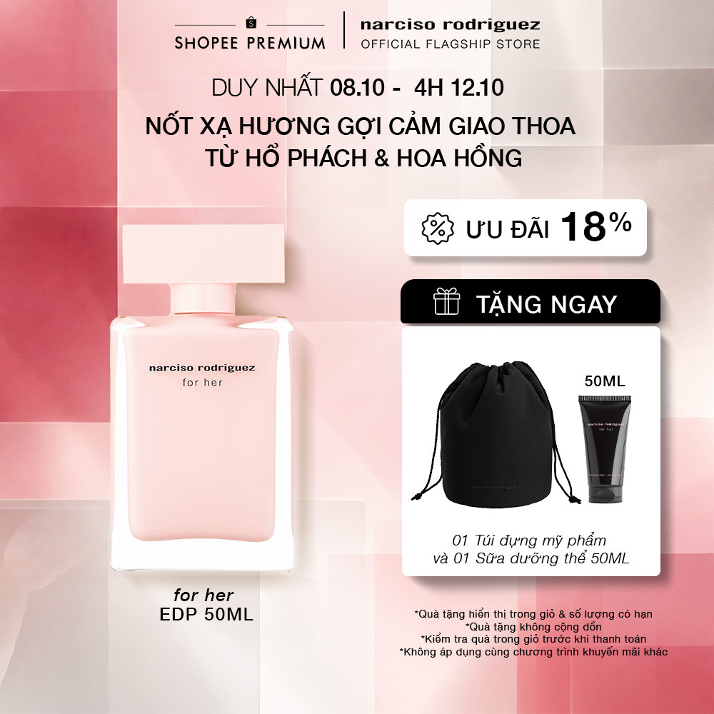 Nước Hoa nữ Narciso Rodriguez For Her Eau De Parfum 50ml
