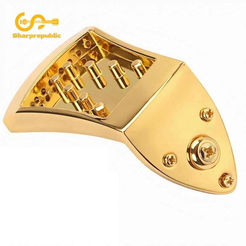 Sharprepublic 8 dây Mandolin Tailpiece Golden Mandolin Tailpiece Chắc ...