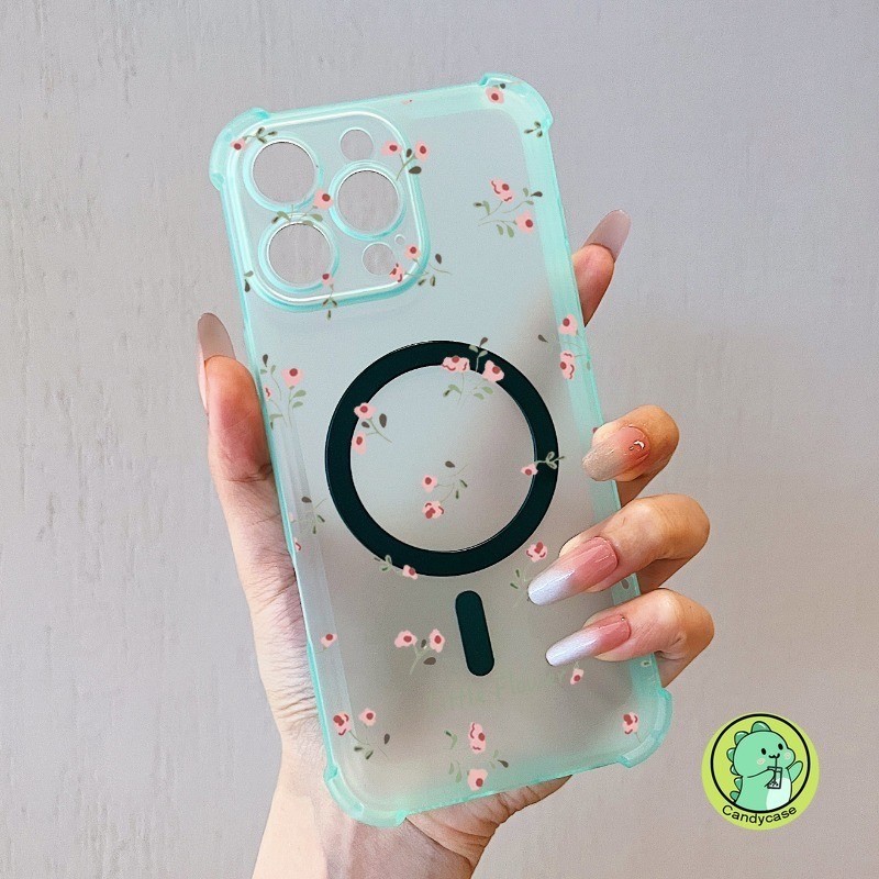 Ốp Điện Thoại Sương Đá Từ Tính Cho Xiaomi Poco F8 Pro Ultra M6 Pro X5 5G 4G Matte Cover Dễ Thương Ins Phong Cách Hoa Mềm Vỏ Chống Sốc