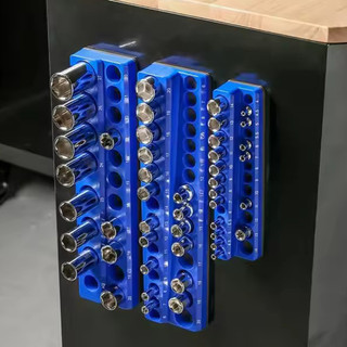 Dụng cụ sắp xếp tay áo từ tính mét Inch có từ tính mạnh với từ tính mạnh cho ổ cắm hệ mét nông hoặc sâu