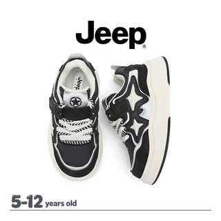 JEEP Campus Giày thể thao bé trai bé gái lưới đế mềm chống trượt Giày thông thường thoáng khí thấp