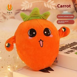 Búp bê Piano cảm biến Banana Fruit Tempo - Đồ chơi nhồi bông âm nhạc để tương tác giữa cha mẹ và con gái