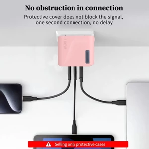 Ốp Silicon Cho Bộ Chuyển Đổi Sạc 160W Bảo Vệ Toàn Thân Tay AntiS