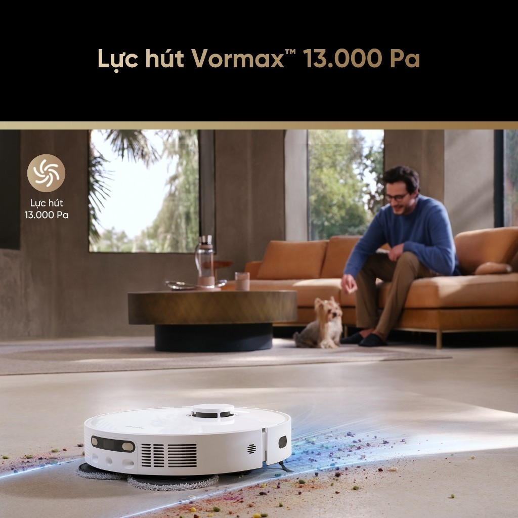 Robot hút bụi lau sàn Dreame D20 Ultra - Bản Quốc Tế - Bảo Hành 24 Tháng - SIDEAL SIA