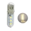 Đèn ngủ LED hai mặt có thể sạc lại Yoo USB 6 mặt di động để cắm trại và gia đình