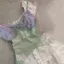 DARON Lưới Camisole, Phong Cách Cô Gái Cay Mỏng Phù Hợp Với Chấm Rỗng Áo Vest, Thời Trang Xuyên Viền Trong Suốt Dạo Phố Ống Áo Đi Biển