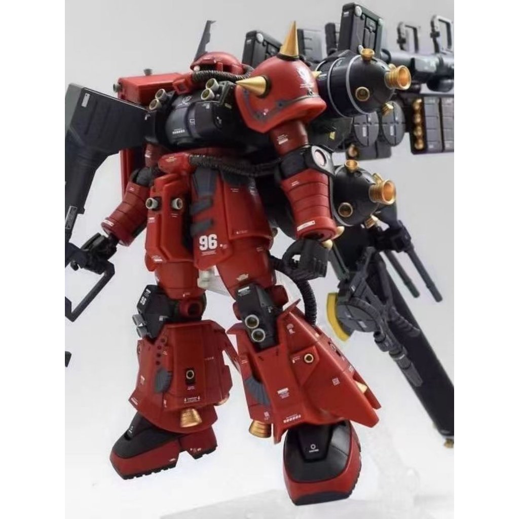 Gundam HG Mobile Suit Kỳ Lân Đỏ Dị Giáo Tấn Công Miễn Phí Yuanzu Zagu Lắp Ráp Mô Hình Hình Đồ Chơi Quà Tặng Sinh Nhật