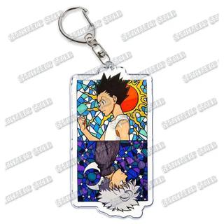 Móc Khóa Anime Hunter x Hunter Hisoka Kurapika Killua Zoldyck Hai Mặt Bằng Acrylic