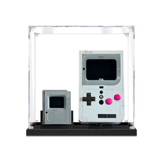 [Hộp trưng bày trong suốt] Nintendo Mario Game Console gameboy Acrylic Display Box Thích hợp cho Lego 72046 Hộp lưu trữ chống bụi