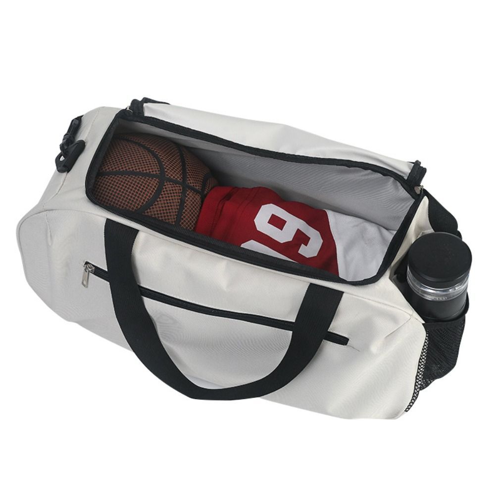 Túi tập thể dục HOBBYIN, Túi Duffel du lịch tách khô và ướt chống thấm nước, Túi bóng đá bóng rổ nhẹ dung tích lớn bền bỉ Chuyến đi ngắn có sẵn
