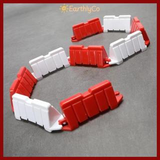 [COD] EARTHLYCO 50 Khối nối cao tốc, Rào chắn ray, chướng ngại vật Mini thủ công, phụ kiện đồ chơi RC nhựa, phụ kiện cảnh giao thông drift DIY cho xe đua 4WD