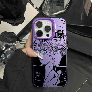 Ốp Điện Thoại Jujutsu Kaisen Cho OPPO A5 A3 Pro A5X A3X A60 A79 A78 A38 A18 A98 A58 Laser Cứng IMD Retro Camera Bảo Vệ Chất Lượng Cao Nghệ Thuật Chống Sốc Dễ Thương Chống Va Đập Vỏ