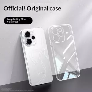 Ốp Điện Thoại TPU Mềm Silicon Trong Suốt Cho OPPO Reno 15 15F 15C 14 14F A6 A6X A6i A6S A6T Pro Max 4G 5G 2025 Vỏ Trong Suốt