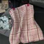 Áo yếm kẻ sọc nữ phong cách Pháp - Retro ngọt ngào cho mùa hè