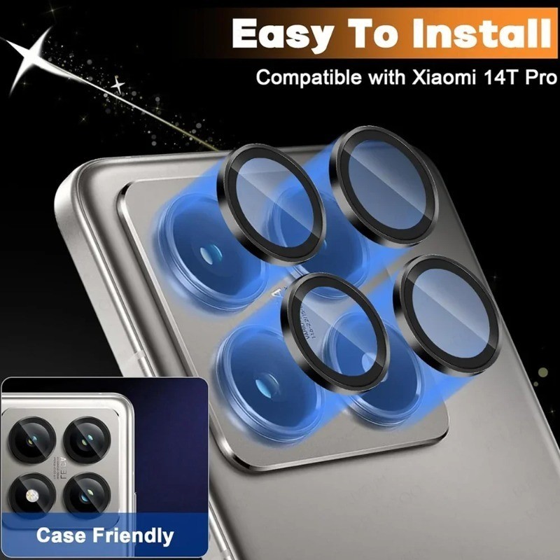 Dành Cho Xiaomi 17Pro 17 17ProMax Điện Thoại Camera Bảo Vệ Ống Kính Vòng Dành Cho Xiaomi 17 Pro Max Hợp Kim Nhôm Bảo Vệ Kính Cường Lực Ống Kính Phim