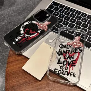 Chữ graffiti cho iPhone 1615plus trong suốt 1413promax trường hợp điện thoại 12 acrylic