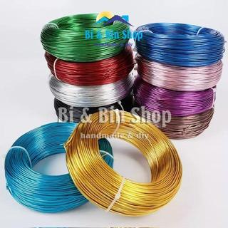 Cuộn Dây Nhôm Màu 0.8mm Làm Bonsai Handmade, Làm Đồ Thủ Công, Làm Trang Sức Handmade